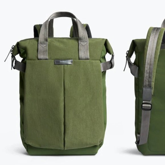 bellroy Tokyo Totepack Compact - 14L Backpack, Green - Picture 2 of 8